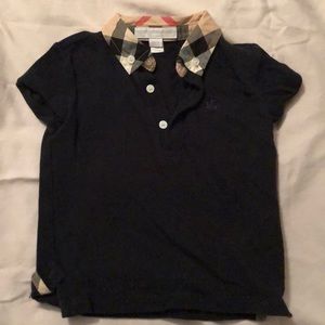 Toddler Boys 18 month Burberry Navy Blue Polo